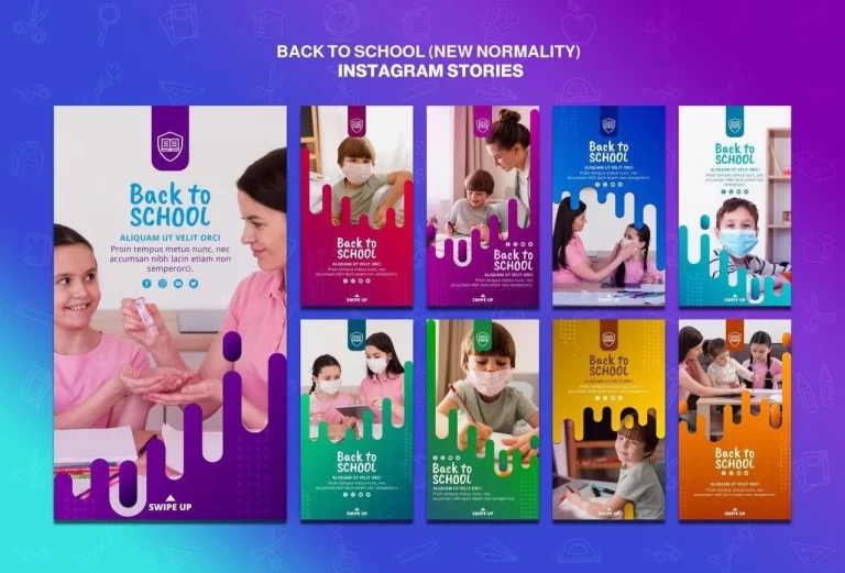 Back to School Instagram Stories