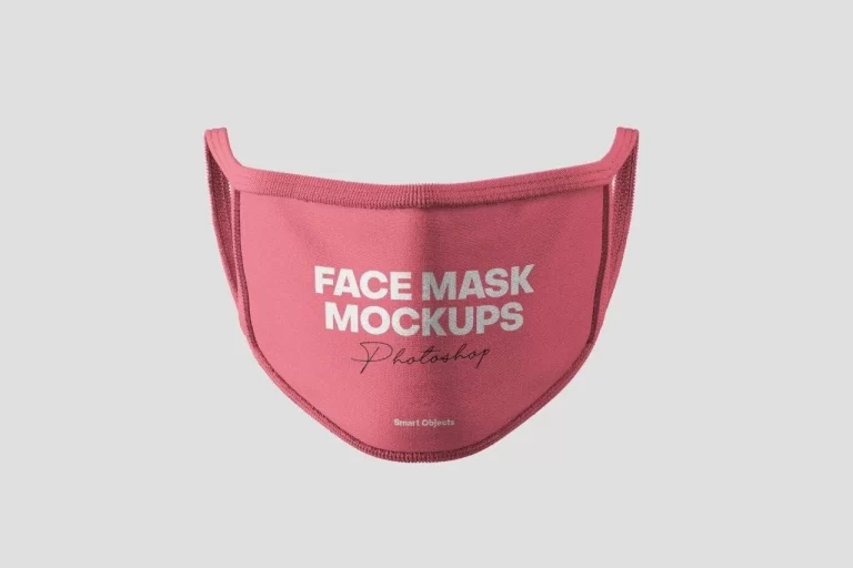 Face Mask Mockup
