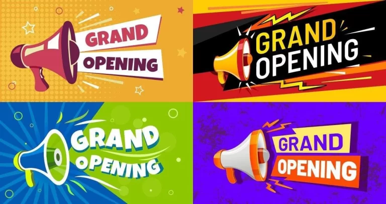 Grand Opening Banners