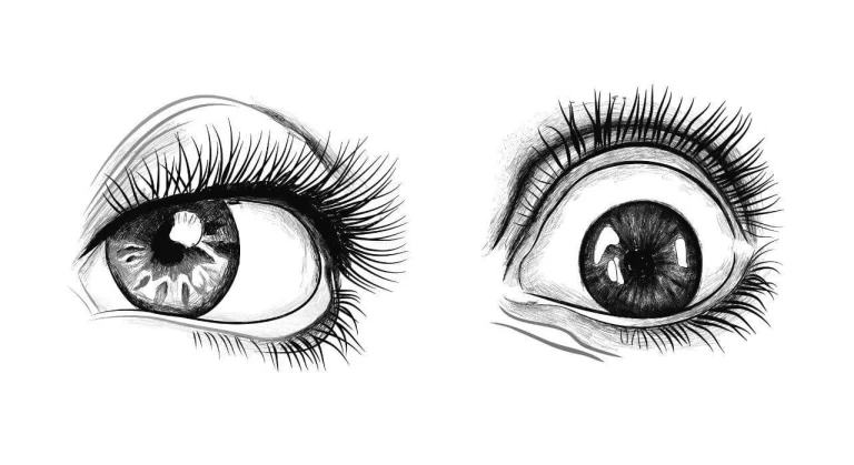 Hand Drawn Eyes