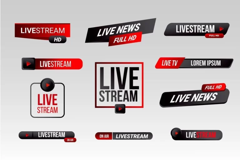 Live Stream News Banner