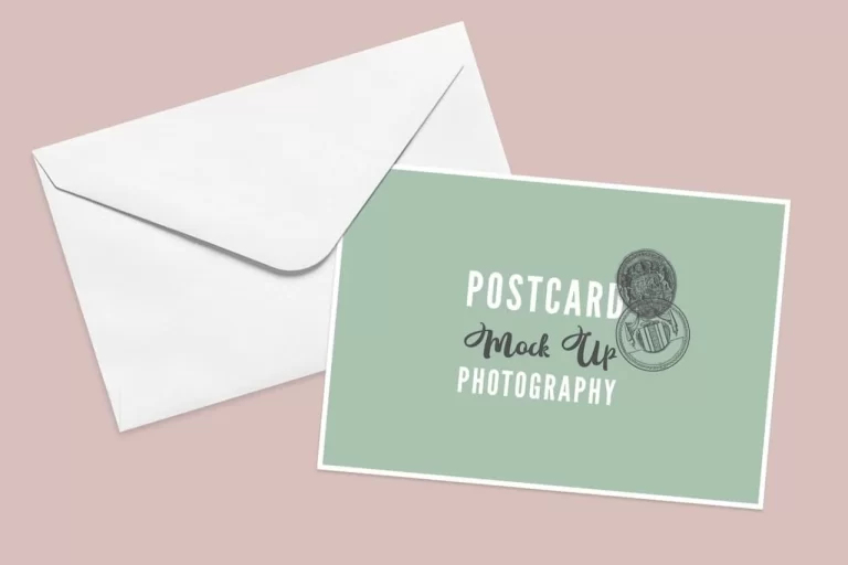Post Card Mockup