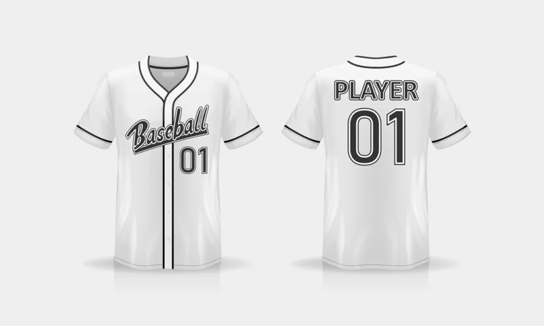 Baseball T-Shirt Mockup Isolated