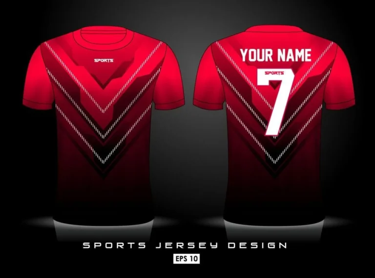 Sports Jersey Mockup Template