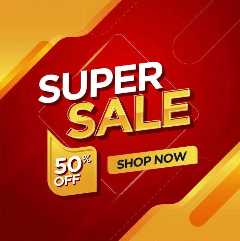 Super Sale Banner Template