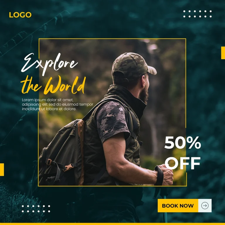 Travel Social Media Post