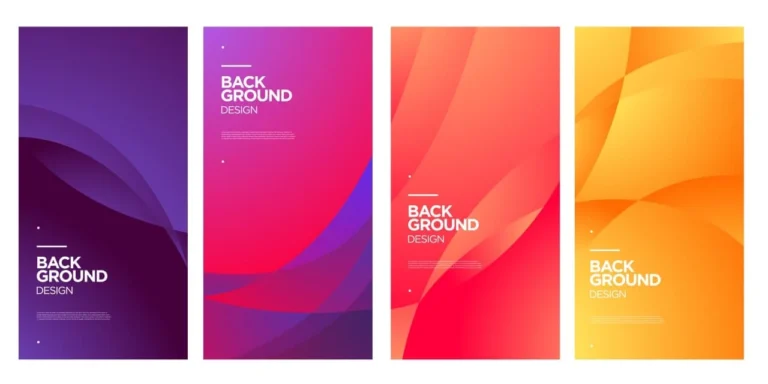 Vector Colorful Gradient Background