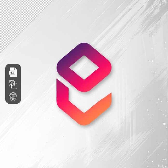 gradient-e-logo-design